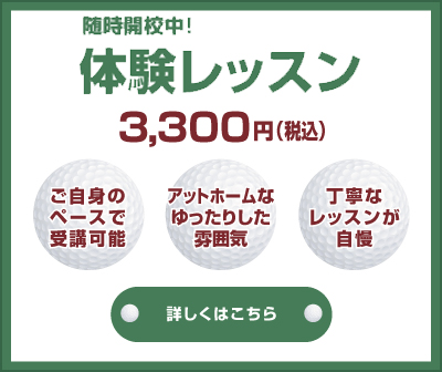 体験レッスン 3300円(税込)